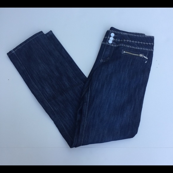 Fancy RIFLE JEANS with silver stitching - Picture 1 of 7